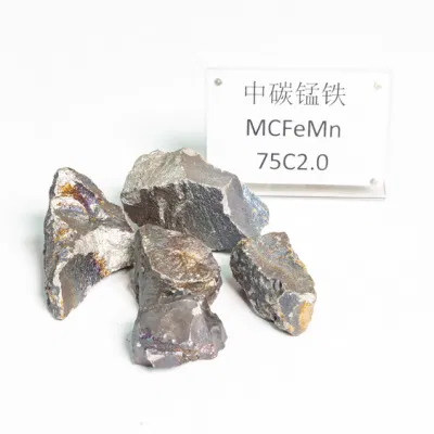 Medium Carbon Ferromanganese Mcfemn Femn75c2.0 Ferro Manganese