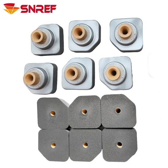 Snref Thermal Shock Resistance Refractory Tundish Well Block in Casting Process 