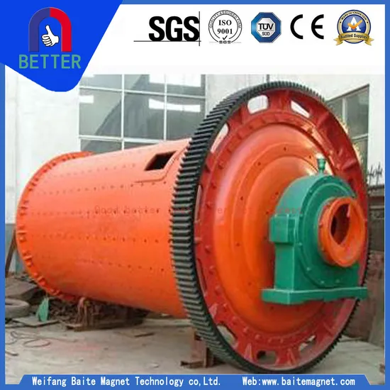 ISO/Ce Approved 2100X4500 Slag Ball Mill for Dressing Gold Industry 