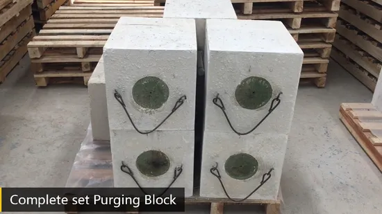 Steel Ladle Refractory Casting and Pressed Tundish Well Block and Ladle Well Block