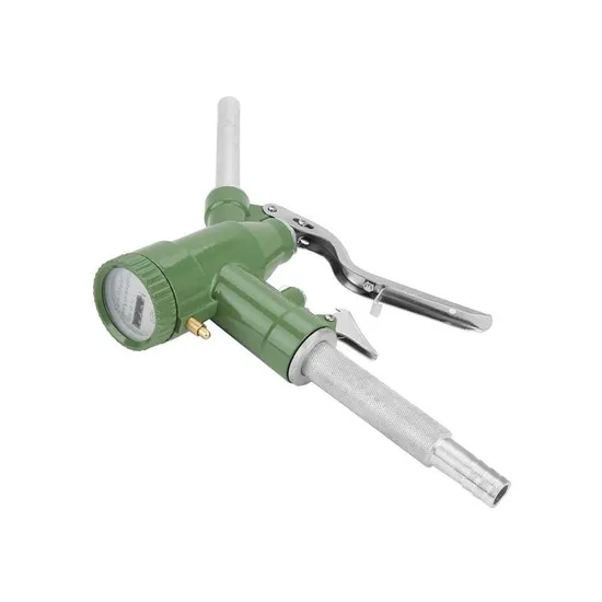 Fuel Oil Diesel Kerosene Gasoline Nozzle Gun Fueling Nozzle with Flow Meter 