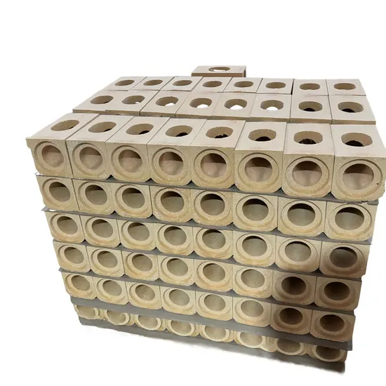 Converters Refractory Fire Clay Fire Alumina Fire Alkali Resistance Cylindrical Fire Construction Cast Steel Brick for Steel Making Refiners Electric Furnaces 