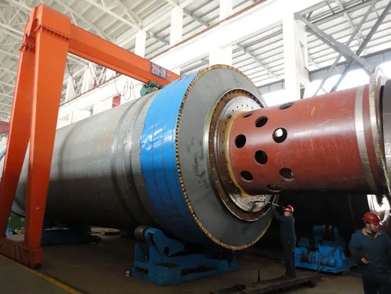 2.4 * 13m Mining Ball Mill for Slag 