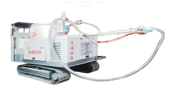 Hot Converter Refractory Gunning Machine in Steel Plants 