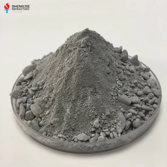 High Strength Refractory Gunning Material Wear Resistance Gunning Mix for Converters Induction Furnace Lining 