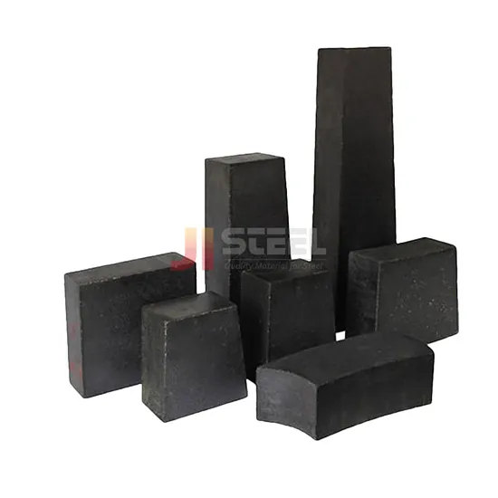 Refractory Magnesia Bricks Fire Magnesite Carbon Brick for Steel Ladle, Converters, Eaf, Refining Furnaces 