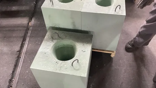 The Intermediate Ladle Refractory Tundish Well Block